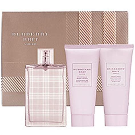 burberry brit body cream|Burberry Brit sheer gift set.